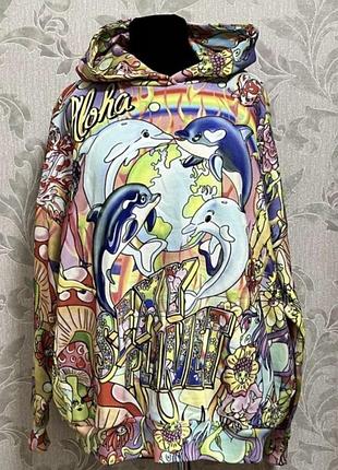 Desigual «sexy planet» оверсайз худі з лімітованої колекції