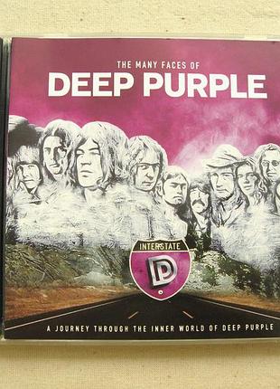 Cd deep purple. the many faces of deep purple. 2 cd. 2014.