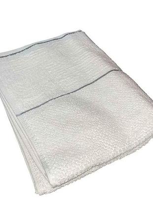 Полотенце 50*90 серый махровый жаккард cresta молочный ac1-0056 371 тм aisha
