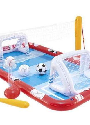 Игровой центр спортивный игровой центр 325 х 267 х 102см 470л арт.57147 тм intex