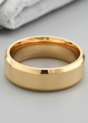 Обручка американка 40006 6мм позолота 18к р.17 тм xuping