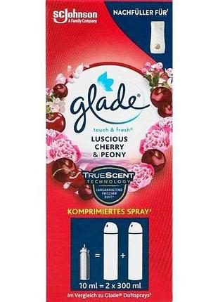 Мікроспрей зм. балон 10 півонія і соковиті тм glade