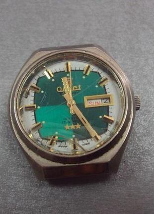 Часы наручные мужские япония ornet crystal 17 камней автоматик не на ходу №3117