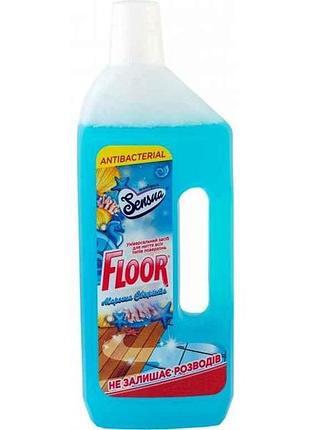Средство для мытья пола 750мл floor морская свежесть тм sensua