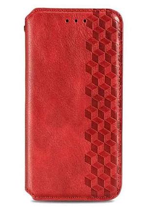 Чехол-книжка redmi/poco cube для 14c 4g/a4/c75 red тм gerlax