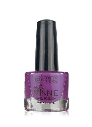 Лак д/нігтів minnie 156 enamel purple 5мл тм colour intense