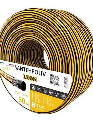 Шланг для поливу 3/4 30м leon (бухта) пвх тм santehpoliv
