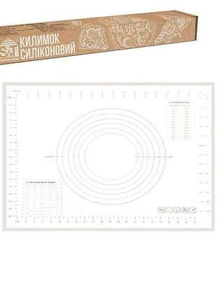 Коврик силиконовой 50х40см moonlight 3300-54 тм snt