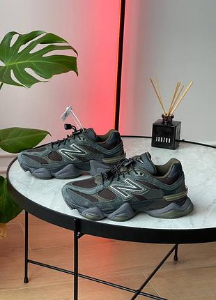 😍 женские кроссовки new balance 9060 blacktop dark moss