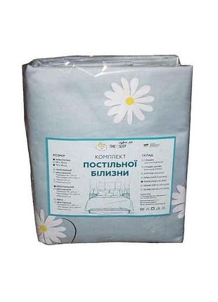 Комплект постельного белья евро (2нав 70х70) пэ арт.17 поликотон тм timetosleep