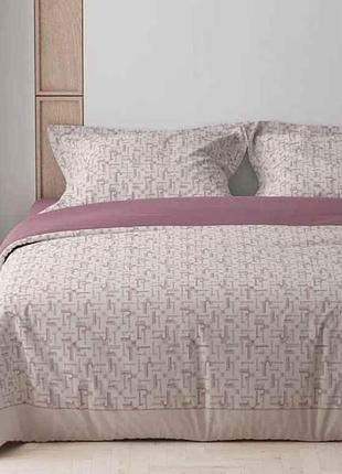 Комплект постільної білизни 2-х сп happy sleep нескінченність, 50x70 тм теп