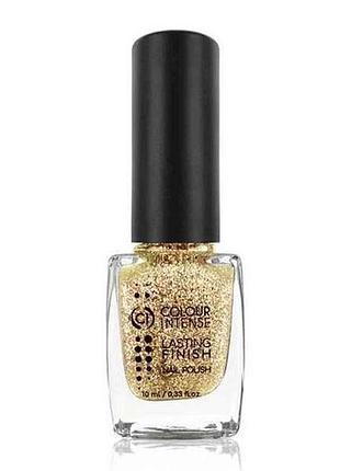 Лак для нігтів 10мл lasting finish 271 глітер тм colour intense