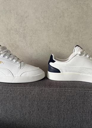 Оригінальні puma shuffle 44 (28,5 см) білі 2