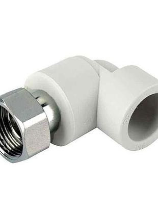Кут 1/2 90° d=20мм з накидною гайкою k0144.pro - 20x1/2f ppr тм koer