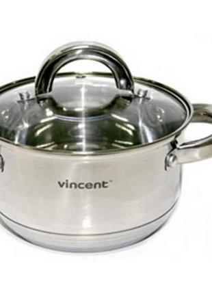 Кастрюля d=18см 2,8л (vc-3168-18) тм vincent