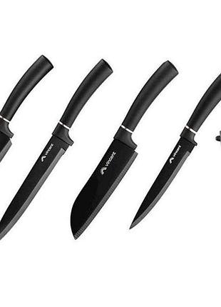 Набор ножей покрытия non-stick 5пр.у коробке vc-6211 тм vincent
