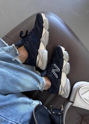 Кросівки жіночі new balance 9060 | navy white premium