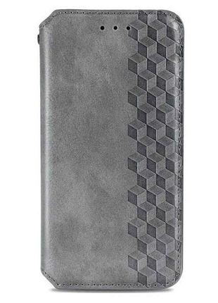 Чехол-книжка redmi cube для a3 grey тм gerlax
