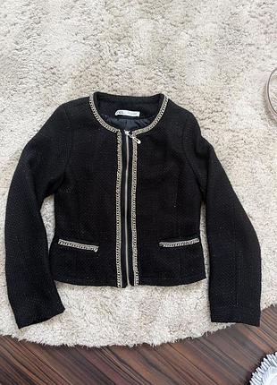 Твідовий піджак zara