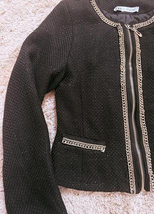 Твідовий піджак zara 4
