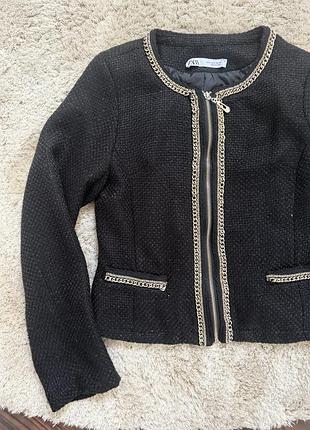 Твідовий піджак zara 5
