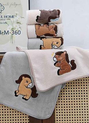 Полотенце 35*75 микрофибра арт.507-33-м-360 тм colorfulhome