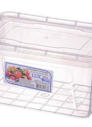Контейнер 1,5л lux no4 тм al-plastik