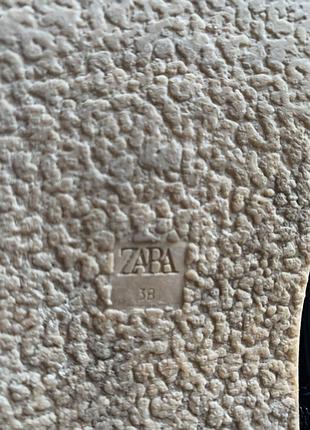 Шкіряні лакові черевики челсі zara 5