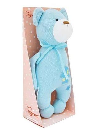 Мягкая игрушка мишка star 8*14*29см синий арт.ве-0132 тм tigres