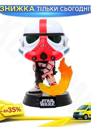 Ku игровая фигурка funko universal fit pop! штурмовник с огнеметом для коллекционирования фанатов манд uni2l_k