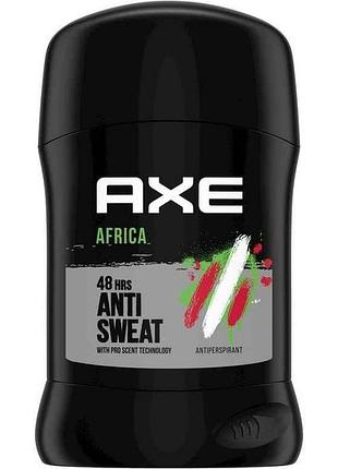 Антипреспирант твердый 50мл карандаш африка тм axe