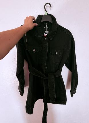 Джинсова куртка тренч sinsay zara reserved нова