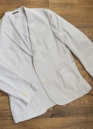 Чоловічий котоновий піджак m&s collection xl-xxl