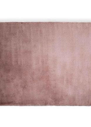 Килимок 160*220см рожевий з еко-хутра tweed тм dariana