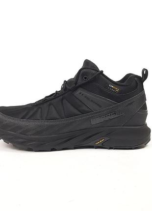 Merrell float pro великани високі чорні сіра вставка