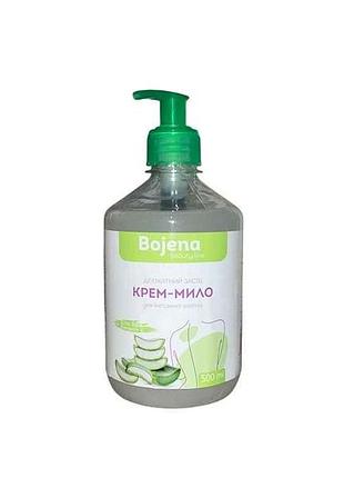 Крем-мыло для интимной гигиены bojena алоэ-вера 500мл тм donat