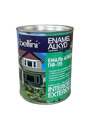 Емаль алкідна пф-115 світло-блакитний 2,8кг тм bellini