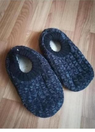 Тёплые тапочки для дома 40-42р
