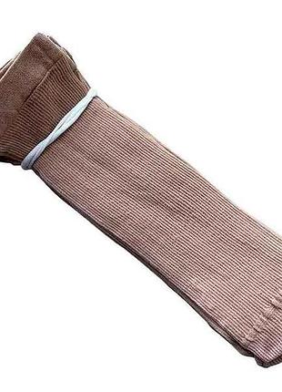 Гольфи рубчик (10 пар) (б/р.) (beige) тм lady sabina