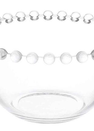 Пиала стеклянная bauble 14,5х7,5см тм bonadi