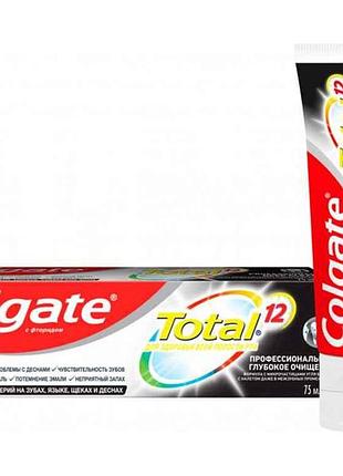 Зубна паста colgate total 12 глибоке очищення 75 мл тм colgate
