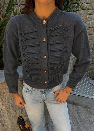 Кардиган на ґудзиках 4