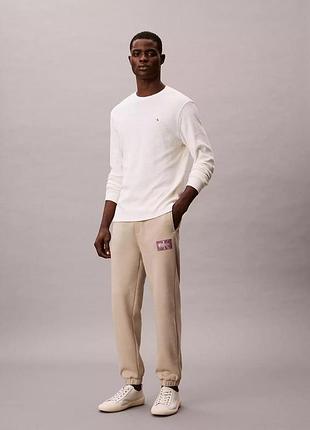 Брюки джоггеры флисовые calvin klein