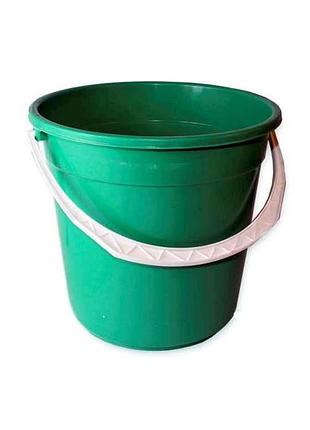 Ведро пл. 15л питание. зеленый тм консенсус
