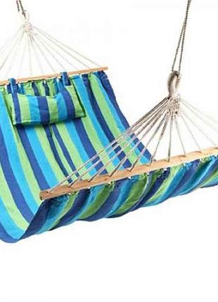 Гамак тканинний з подушкою 200*100см wsi65013-7 тм stenson