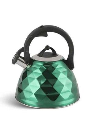 Чайник 3л eb-8821 green тм edenberg