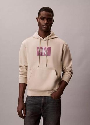 Худи толстовка мужская флис calvin klein