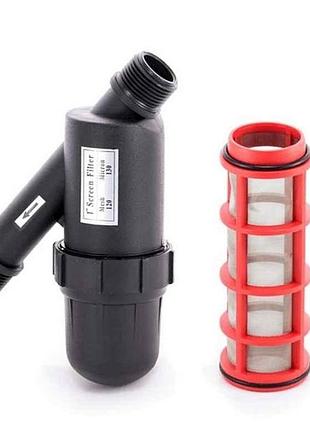 Фильтр для капельного полива 1 сетчатый 120 mesh, (6m3/h) 1732-s-120 тм presto-ps