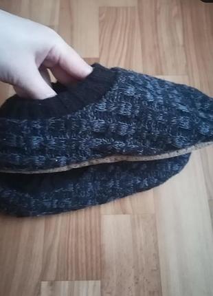 Тёплые тапочки для дома 40-42р 2