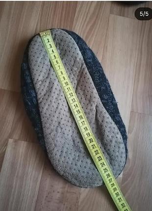 Тёплые тапочки для дома 40-42р 3